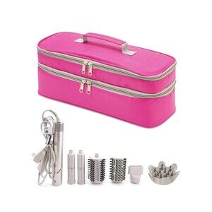 Double-Layer Hair Tools Travel Bag, Compatible With Shark Flex Style Attachment